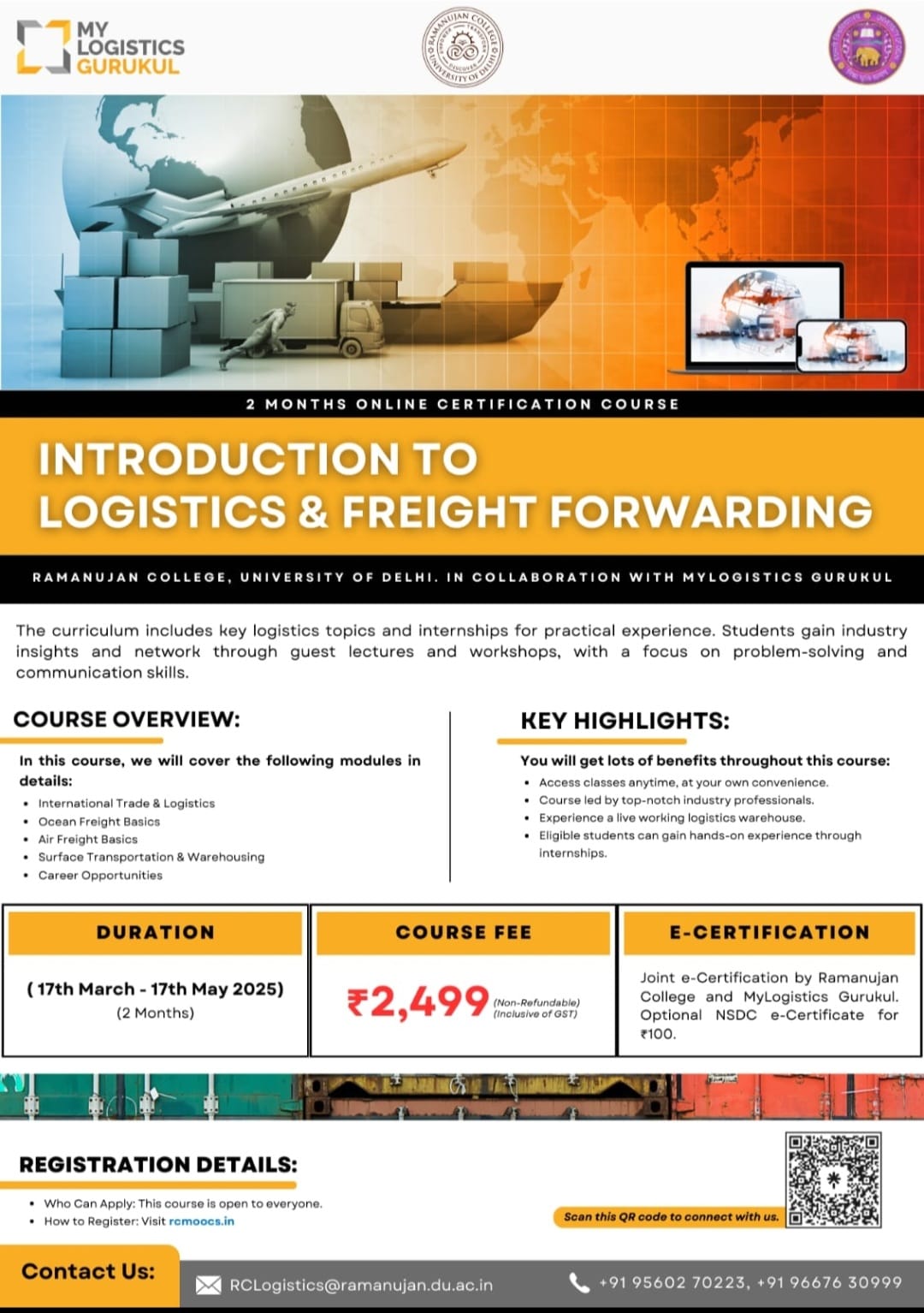 INTRODUCTION TO LOGISTICS & FREIGHT FORWARDING LOGISTICS_01